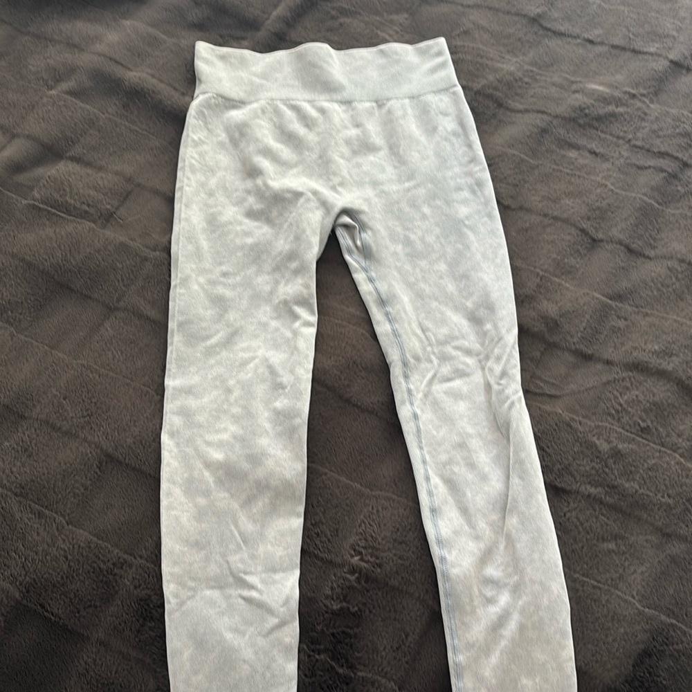 Grey High-waist Leggings Medium